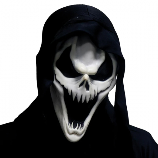 Halloween Mask Dark Skull ryhmässä LELUT / Naamiaiset / Naamiot @ Spelexperten (DARK-SKULL)