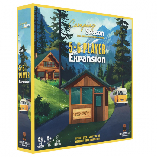 Camping Season: 5-6 Player Expansion ryhmässä SEURAPELIT / Lisäosat @ Spelexperten (DARSBGCMP02)