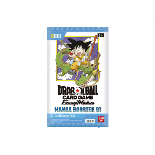 Dragon Ball Super Card Game: Fusion World - Manga Booster Pack SB01 ryhmässä SEURAPELIT / Korttipelit @ Spelexperten (DBSFB06B-BOS)