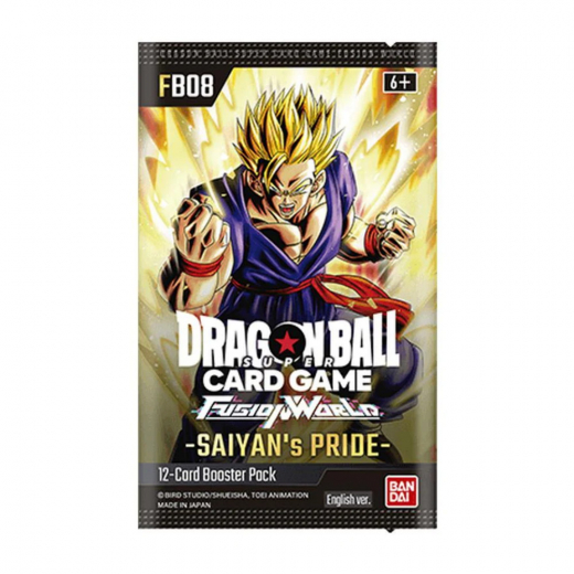 Dragon Ball Super Card Game: Fusion World - Saiyan's Pride Booster FB08 ryhmässä SEURAPELIT / Korttipelit @ Spelexperten (DBSFB08-BOS)