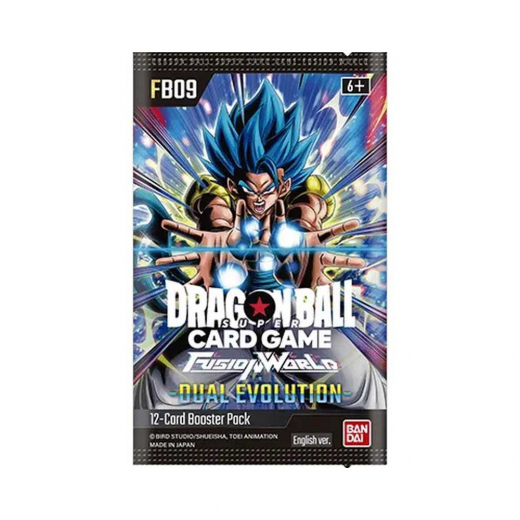 Dragon Ball Super Card Game: Fusion World - Dual Evolution Booster Pack FB09 ryhmässä SEURAPELIT / Korttipelit @ Spelexperten (DBSFB09-BOS)