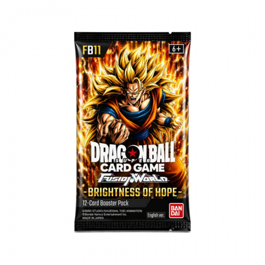 Dragon Ball Super CG: Fusion World - Brightness of Hope Booster Pack FB11 ryhmässä SEURAPELIT / Pelisarjat / Dragon Ball Super Card Game: Fusion World @ Spelexperten (DBSFB11-BOS)