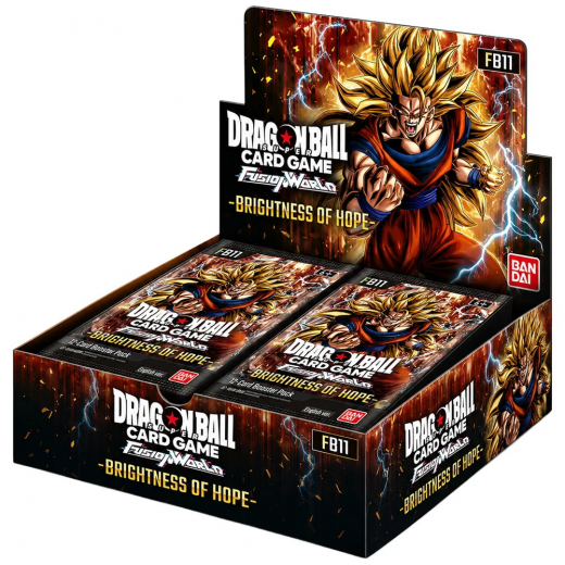 Dragon Ball Super CG: Fusion World - Brightness of Hope Booster Display FB11 ryhmässä SEURAPELIT / Pelisarjat / Dragon Ball Super Card Game: Fusion World @ Spelexperten (DBSFB11-DIS)