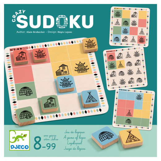Crazy Sudoku ryhmässä SEURAPELIT / Perhepelit @ Spelexperten (DJ08488)