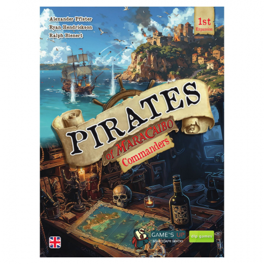 Pirates of Maracaibo: Commanders (Exp.) ryhmässä SEURAPELIT / Lisäosat @ Spelexperten (DLP1110)