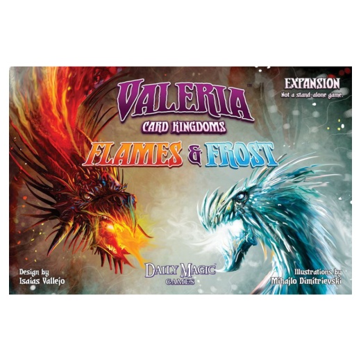 Valeria: Card Kingdoms - Flames & Frost (Exp.) ryhmässä SEURAPELIT / Lisäosat @ Spelexperten (DMGVCK110)