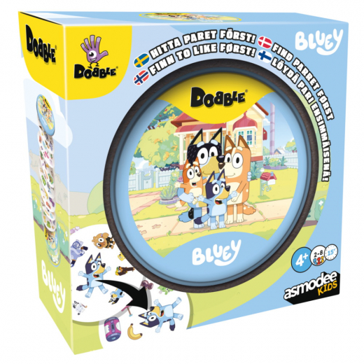 Dobble: Bluey (FI) ryhmässä SEURAPELIT / Korttipelit @ Spelexperten (DOBBLU07NOR)