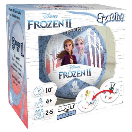 Dobble - Frozen 2 (FI) ryhmässä SEURAPELIT / Perhepelit @ Spelexperten (DOBFR01NOR)