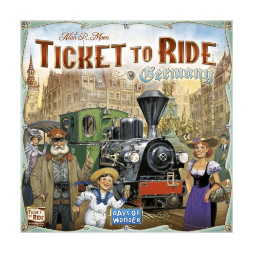 Ticket to Ride: Germany (EN) ryhmässä SEURAPELIT / Perhepelit @ Spelexperten (DOW720015)