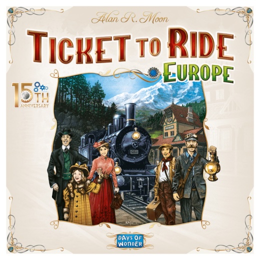 Ticket to Ride: Europe - 15th Anniversary (EN) ryhmässä SEURAPELIT / Strategiapelit @ Spelexperten (DOW720033)