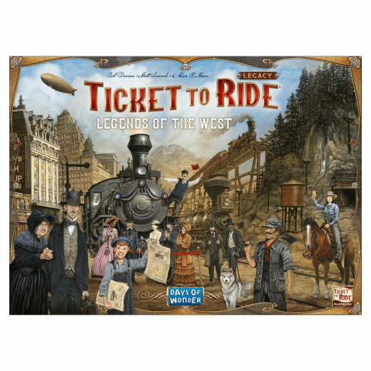 Ticket to Ride Legacy: Legends of the West ryhmässä SEURAPELIT / Strategiapelit @ Spelexperten (DOW720036)