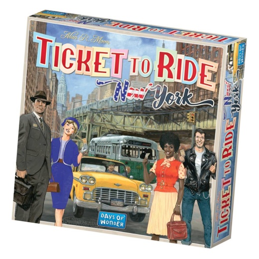 Ticket To Ride: New York (EN) ryhmässä SEURAPELIT / Perhepelit @ Spelexperten (DOW720060)