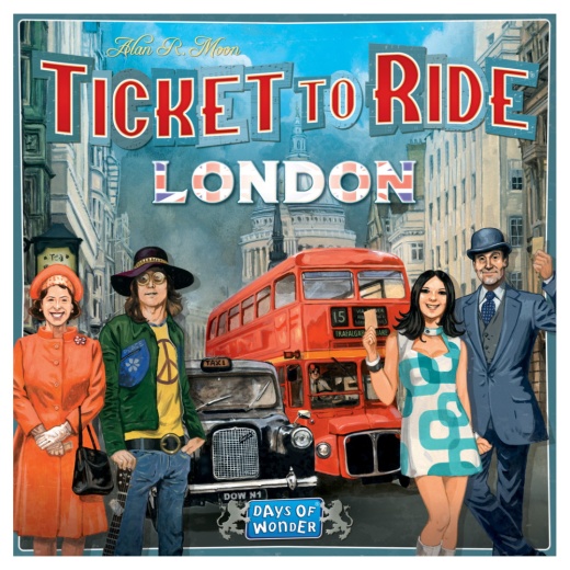 Ticket to Ride: London (EN) ryhmässä SEURAPELIT / Perhepelit @ Spelexperten (DOW720061)