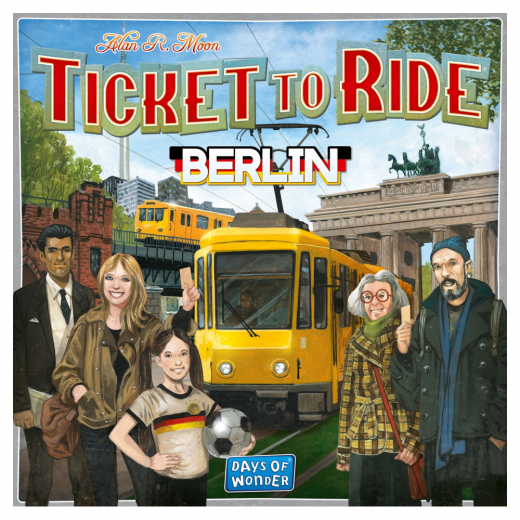 Ticket To Ride: Berlin (Eng) ryhmässä SEURAPELIT / Pelisarjat / Ticket to Ride @ Spelexperten (DOW720065)
