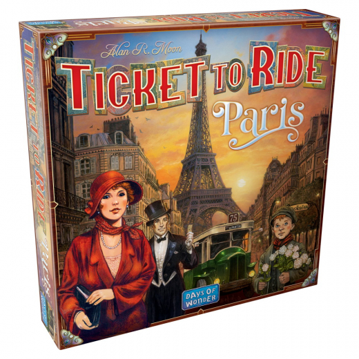 Ticket To Ride: Paris (Eng) ryhmässä SEURAPELIT / Perhepelit @ Spelexperten (DOW720066)