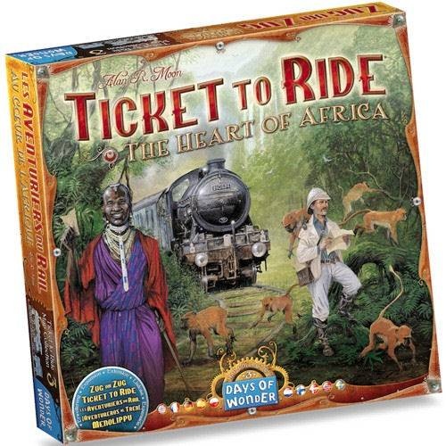 Ticket To Ride: Africa (Exp.) ryhmässä SEURAPELIT / Lisäosat @ Spelexperten (DOW720117)