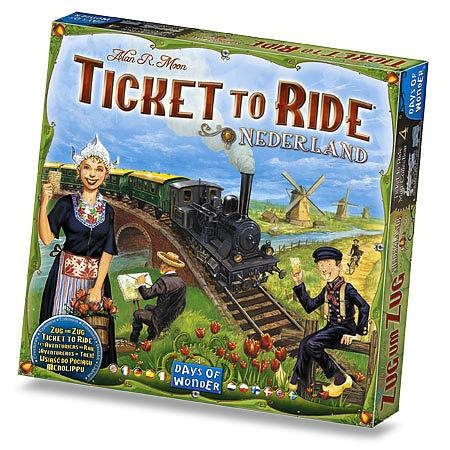 Ticket to Ride: Nederland (Exp.) ryhmässä SEURAPELIT / Lisäosat @ Spelexperten (DOW720120)