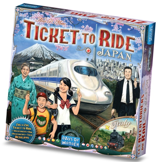 Ticket to Ride Japan & Italy (Exp.) ryhmässä SEURAPELIT / Perhepelit @ Spelexperten (DOW720132)