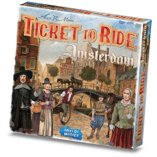 Ticket To Ride - Amsterdam (EN) ryhmässä SEURAPELIT / Perhepelit @ Spelexperten (DOW720163)