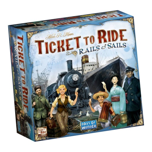 Ticket to Ride: Rails & Sails (FI) ryhmässä SEURAPELIT / Strategiapelit @ Spelexperten (DOW720926)