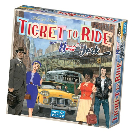 Ticket To Ride: New York (FI) ryhmässä SEURAPELIT / Perhepelit @ Spelexperten (DOW720960)