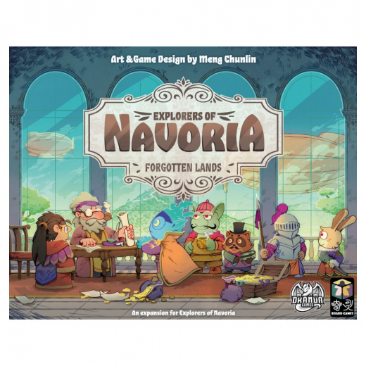 Explorers of Navoria: Forgotten Lands (Exp.) ryhmässä SEURAPELIT / Lisäosat @ Spelexperten (DRNEN002)