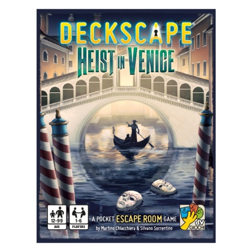 Deckscape: Heist in Venice ryhmässä SEURAPELIT / Korttipelit @ Spelexperten (DVG5700)