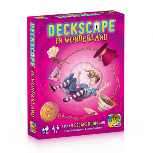 Deckscape: In Wonderland ryhmässä SEURAPELIT / Korttipelit @ Spelexperten (DVG5745)