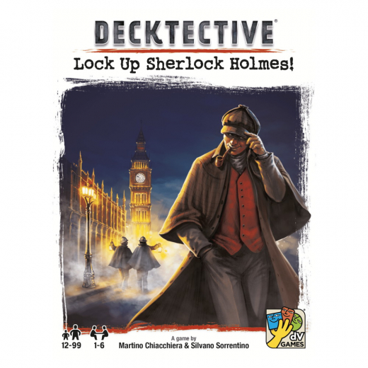 Decktective: Lock Up Sherlock Holmes! ryhmässä SEURAPELIT / Strategiapelit @ Spelexperten (DVG5754)