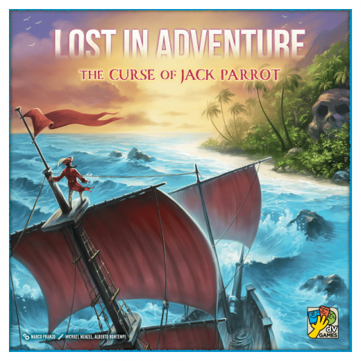 Lost in Adventure: The Curse of Jack Parrot ryhmässä SEURAPELIT / Strategiapelit @ Spelexperten (DVG9081)