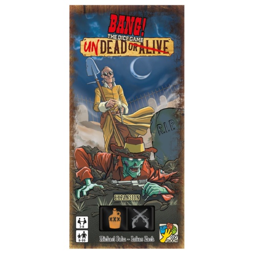 BANG! The Dice Game: Undead or Alive (Exp.) ryhmässä SEURAPELIT / Lisäosat @ Spelexperten (DVG9115)