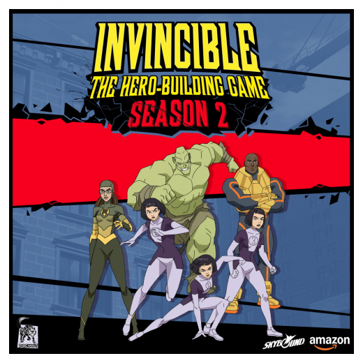 Invincible: The Hero-Building Game - Season 2 (Exp.) ryhmässä SEURAPELIT / Lisäosat @ Spelexperten (DWD08004)