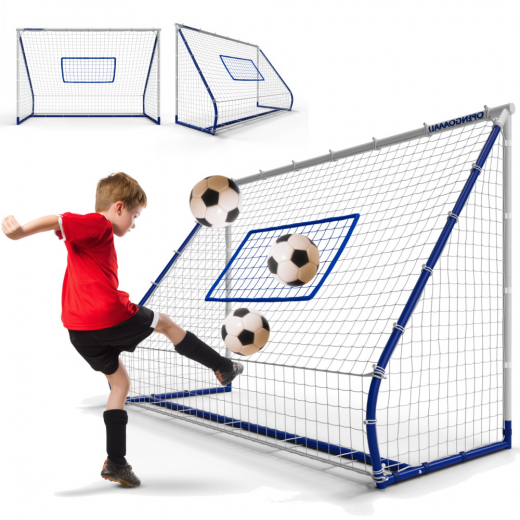 Open Goaaal 3-in-1 Rebounder Goal ryhmässä ULKOPELIT / Jalkapallo @ Spelexperten (EB-OG-111)