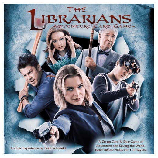 The Librarians: Adventure Card Game ryhmässä SEURAPELIT / Korttipelit @ Spelexperten (EEGLIBCORE01)