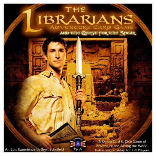 The Librarians: Adventure Card Game - Quest for the Spear (Exp.) ryhmässä SEURAPELIT / Lisäosat @ Spelexperten (EEGLIBEXP01)