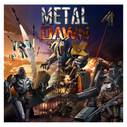 Metal Dawn - Kickstarter Tech War Deluxe Ed. ryhmässä SEURAPELIT / Strategiapelit @ Spelexperten (EEMD1)
