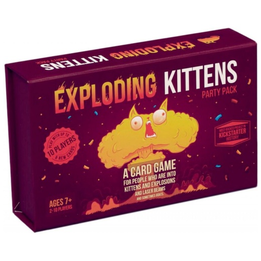Exploding Kittens: Party Pack (FI) ryhmässä  @ Spelexperten (EKEK004NOR)