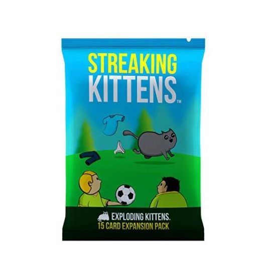 Exploding Kittens: Streaking Kittens (Eng) (Exp.) ryhmässä SEURAPELIT / Lisäosat @ Spelexperten (EKG2EXP)