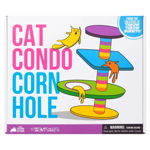 Cat Condo Cornhole ryhmässä SEURAPELIT / Juhlapelit @ Spelexperten (EKGCCC-CORE-3)