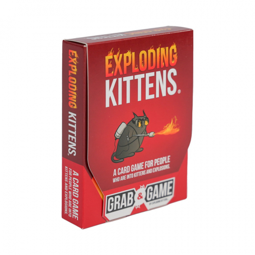 Exploding Kittens Grab & Game (EN) ryhmässä SEURAPELIT / Pelisarjat / Exploding Kittens @ Spelexperten (EKGGEKG48)