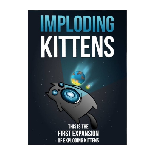 Imploding Kittens (Eng) (Exp.) ryhmässä SEURAPELIT / Lisäosat @ Spelexperten (EKGIMP1)