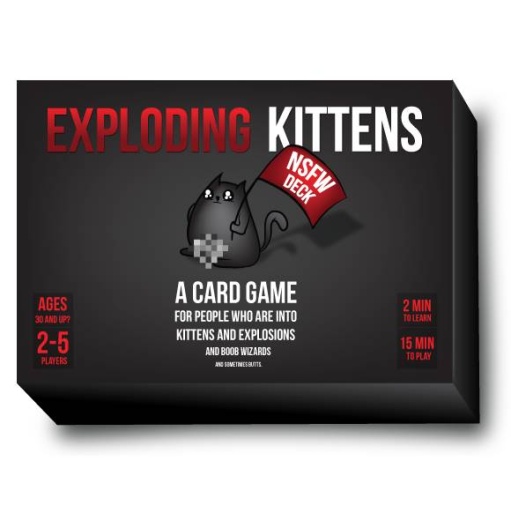 Exploding Kittens NSFW Ed. (Eng.) ryhmässä SEURAPELIT / Korttipelit @ Spelexperten (EKGNSFW1)
