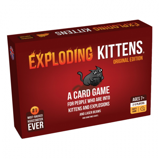 Exploding Kittens Original Ed. (Eng.) ryhmässä SEURAPELIT / Korttipelit @ Spelexperten (EKGORG11)