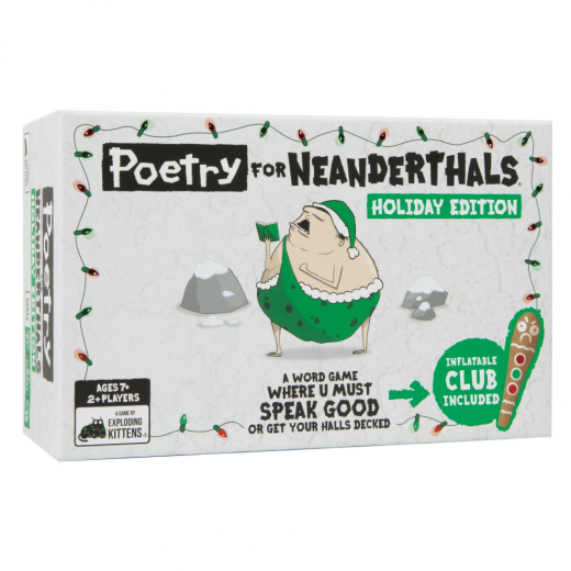 Poetry for Neanderthals: Holiday Edition ryhmässä SEURAPELIT / Juhlapelit @ Spelexperten (EKGPFNHOL3R)