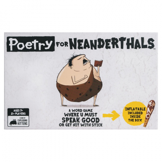 Poetry for Neanderthals ryhmässä SEURAPELIT / Juhlapelit @ Spelexperten (EKGPOETRY-CORE1)