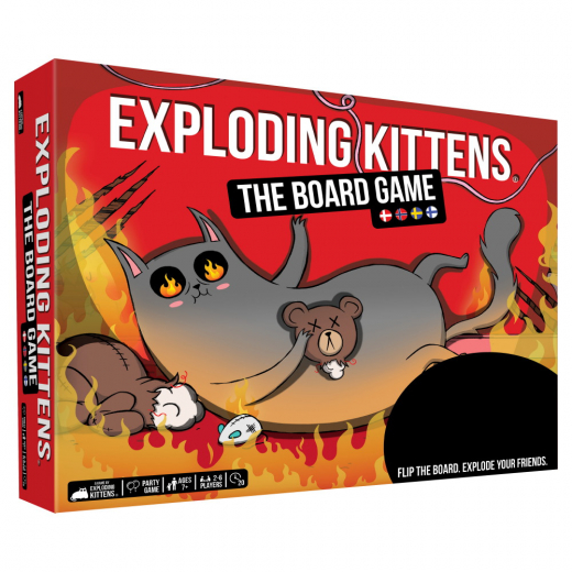 Exploding Kittens: The Board Game (FI) ryhmässä SEURAPELIT / Pelisarjat / Exploding Kittens @ Spelexperten (EKIBG01NOR)