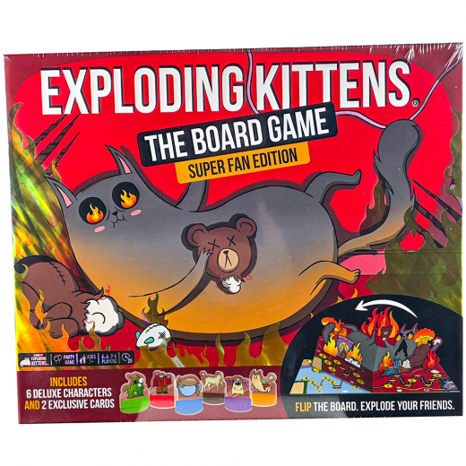Exploding Kittens: The Board Game (FI) ryhmässä SEURAPELIT / Pelisarjat / Exploding Kittens @ Spelexperten (EKIBG01NOR)