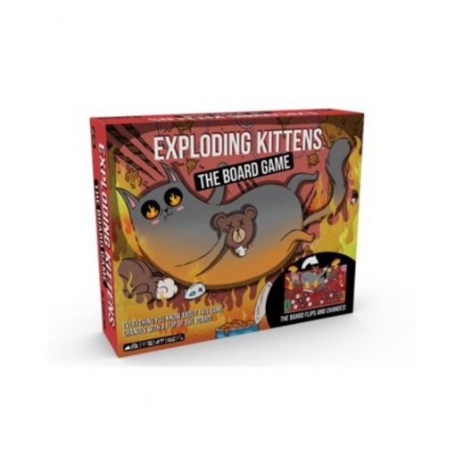 Exploding Kittens: The Board Game (EN) ryhmässä SEURAPELIT / Pelisarjat / Exploding Kittens @ Spelexperten (EKIBGMORE01)