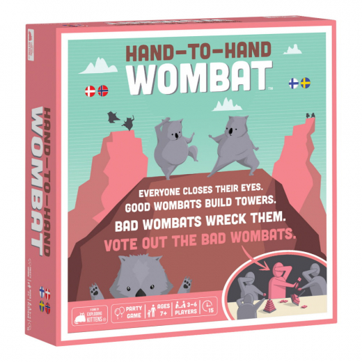 Hand-to-Hand Wombat (FI) ryhmässä SEURAPELIT / Juhlapelit @ Spelexperten (EKIWOM01NOR)