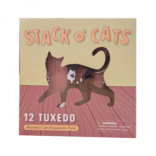 Stack O' Cats - 12 Tuxedo ryhmässä SEURAPELIT / Lisäosat @ Spelexperten (EMG10948)